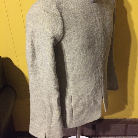 Linda Allard Ellen Tracy Button Back Jacket Sz 4 - Picture 2 of 8